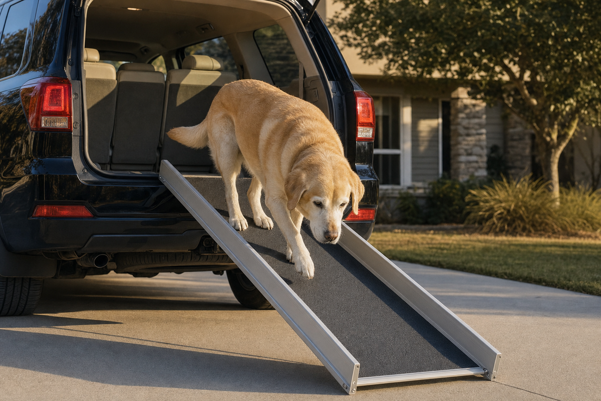 Step-Up Car Ramp